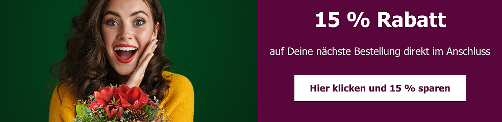 15% Nachlass