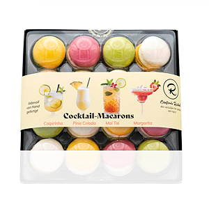 Präsentpackung <br>„Cocktail Macarons“