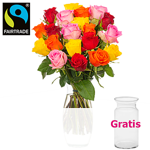 Bunte Rosen <br>im Bund