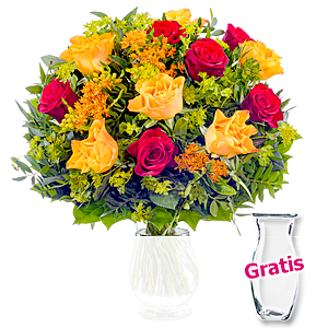 Rosenstrauß Rosenfeuer