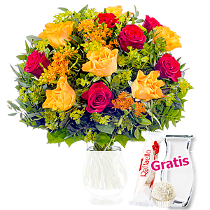 Rosenstrauß <br>Rosenfeuer