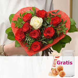 Rosenstrauß <br>Liebesbote