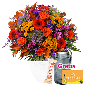 Premiumstrauß <br>Farbenfeuerwerk