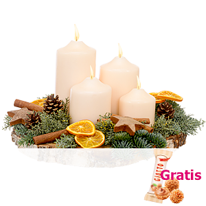Adventskranz <br>Weihnachtsduft