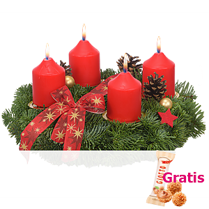 Adventskranz Klassischer <br>Advent