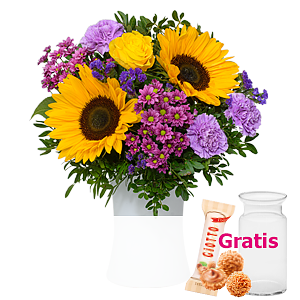 Blumenstrauß <br>Farbenspiel
