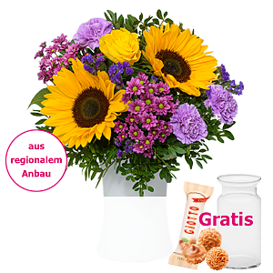 Blumenstrauß <br>Farbenspiel