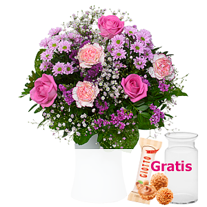 Blumenstrauß <br>Pures Glück