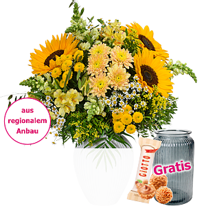 Premiumstrauß <br>Sommerglühen