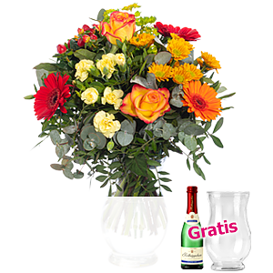 Blumenstrauß <br>Herbstlaub