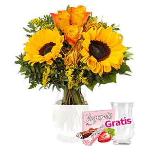 Blumenstrauß <br>Sonnenkuss
