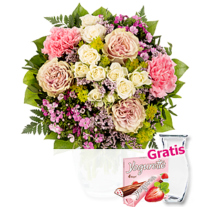 Blumenstrauß <br>Glücklich