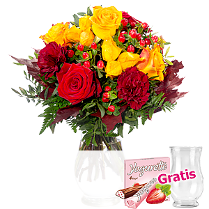 Blumenstrauß <br>Herbstgold
