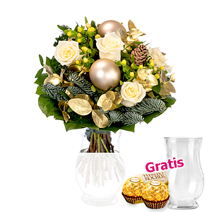 Blumenstrauß <br>Goldstaub