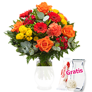 Blumenstrauß <br>Farbentanz