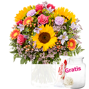 Premiumstrauß <br>Farbenexplosion